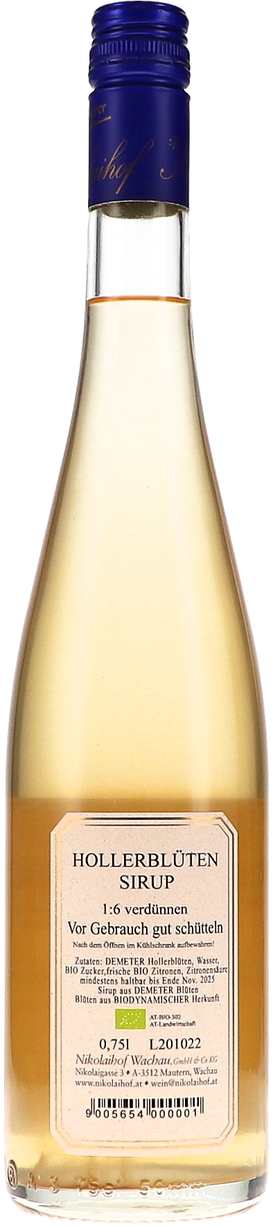 Holunderblütensirup