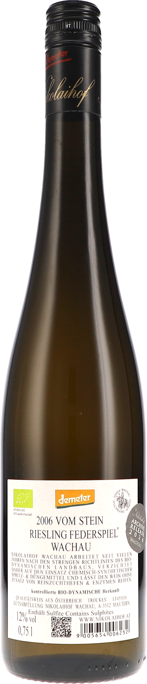 Vom Stein, Riesling Federspiel trocken