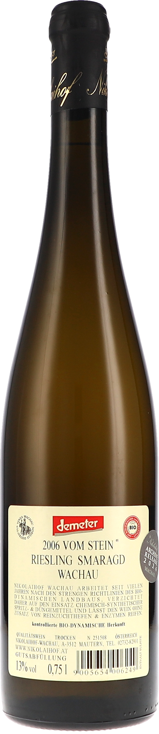 Vom Stein, Riesling Smaragd trocken