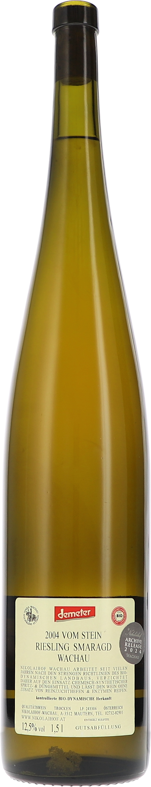 Vom Stein, Riesling Smaragd trocken