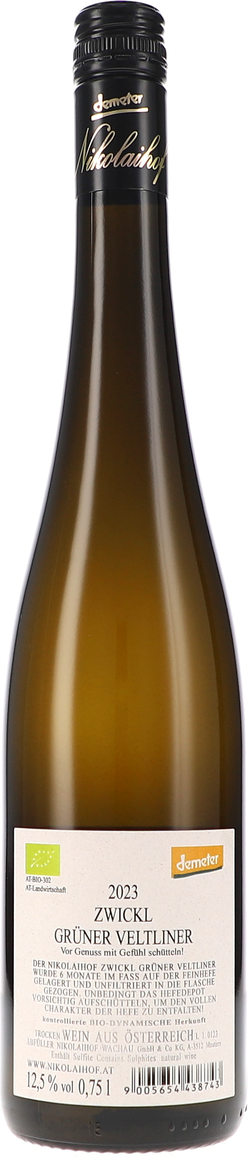 Zwickl, Grüner Veltliner trocken