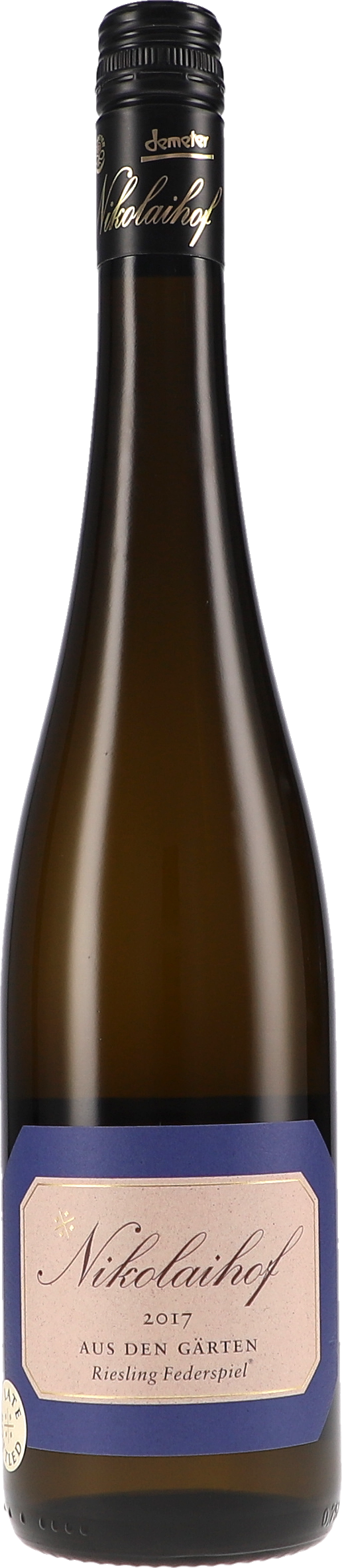 Aus den Gärten, Riesling Federspiel trocken