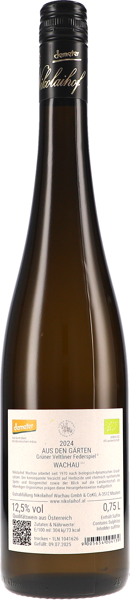 Aus den Gärten, Grüner Veltliner Federspiel