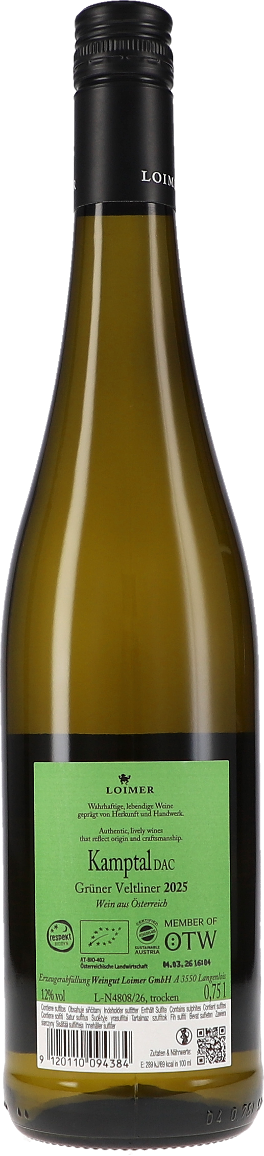 Grüner Veltliner Kamptal DAC