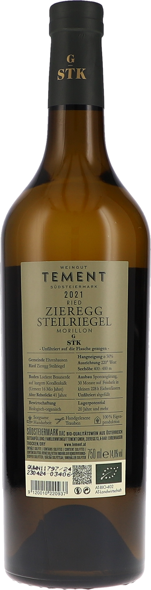 Ried Zieregg Steilriegel Morillon Große STK Lage