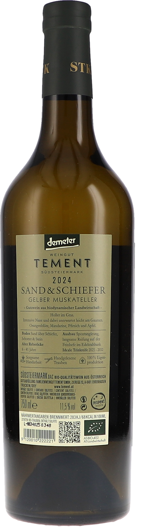Gelber Muskateller "Sand & Schiefer" Südsteiermark DAC