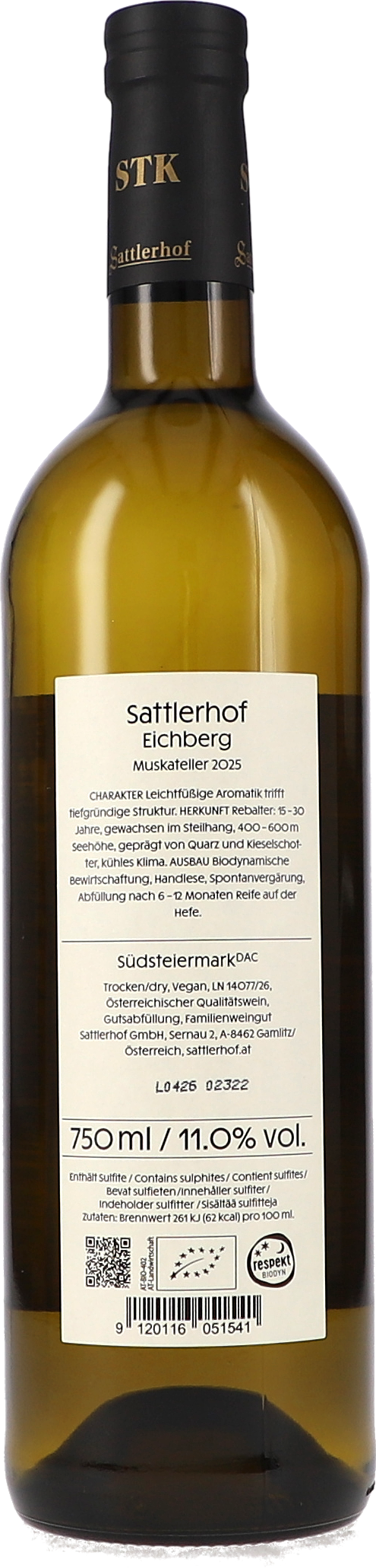 Eichberg Muskateller DAC