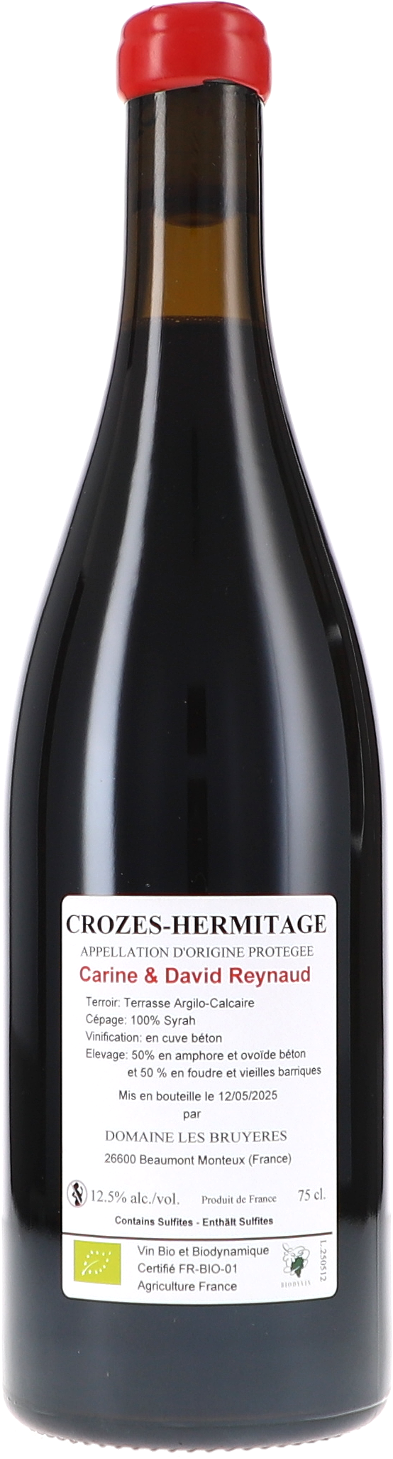 Crozes Hermitage rouge, Georges AOP