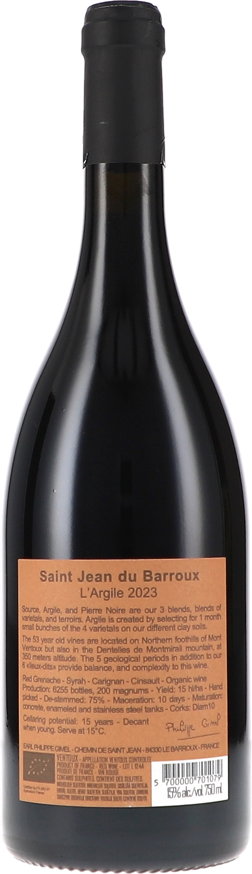 L'Argile AOC