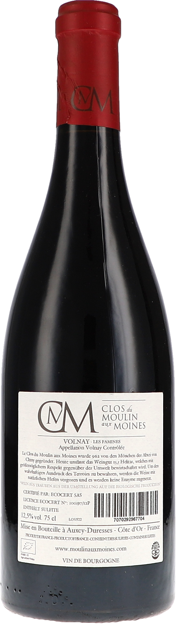 Volnay "Les Famines" AOC