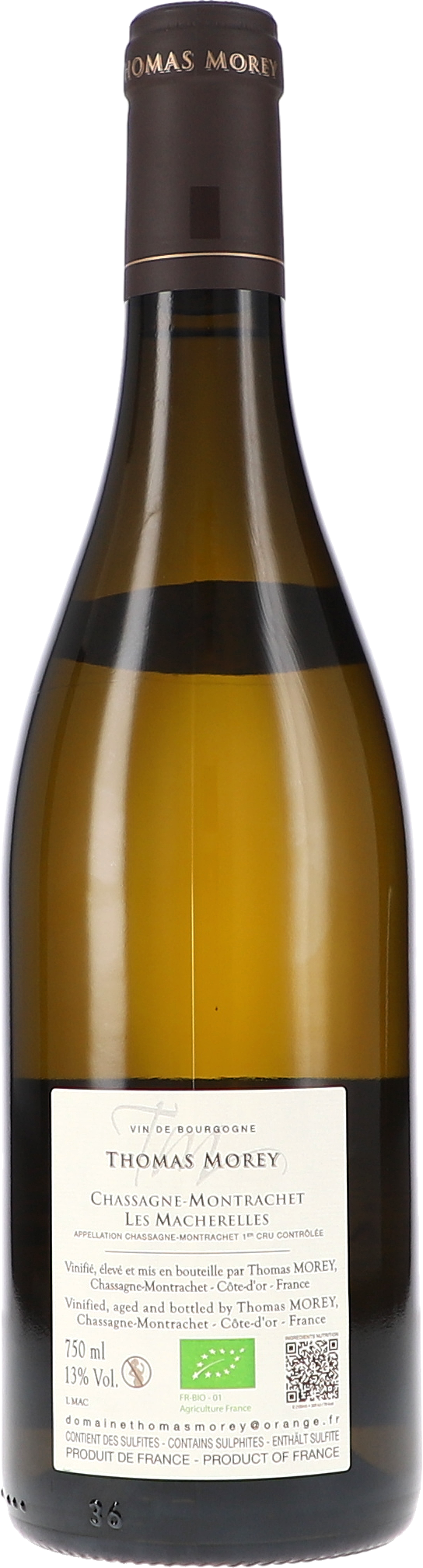 Chassagne-Montrachet 1er Cru Les Macherelles AOC