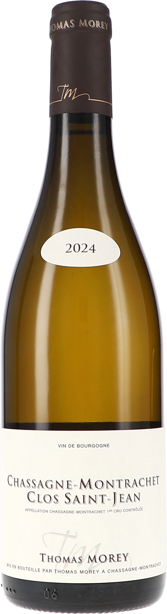 Chassagne-Montrachet 1er Cru blanc Clos Saint-Jean AOC