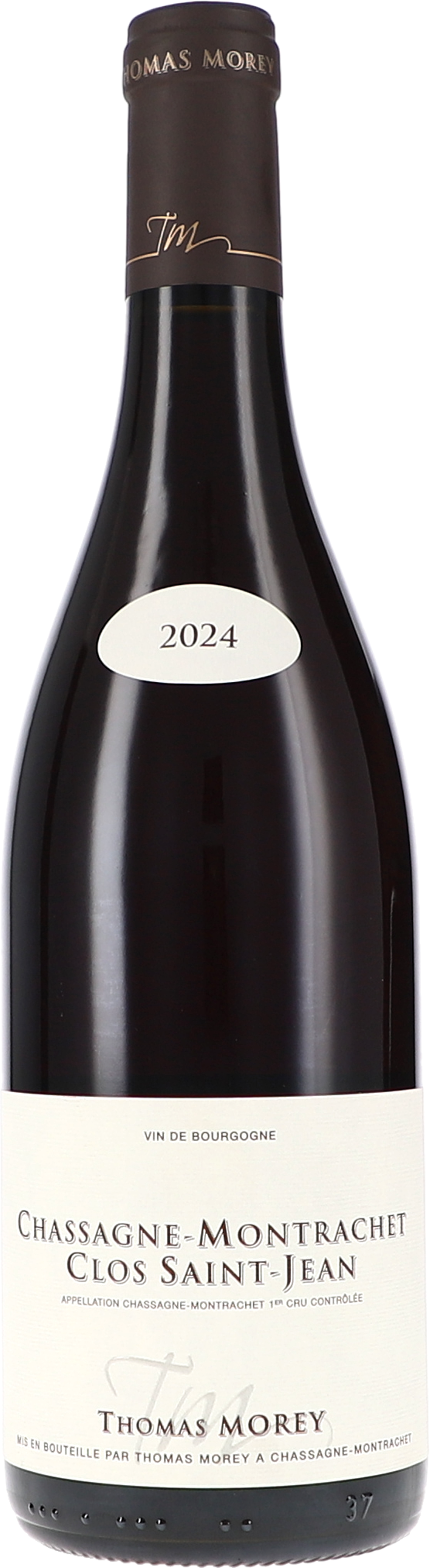 Chassagne-Montrachet 1er Cru rouge Clos Saint-Jean AOC