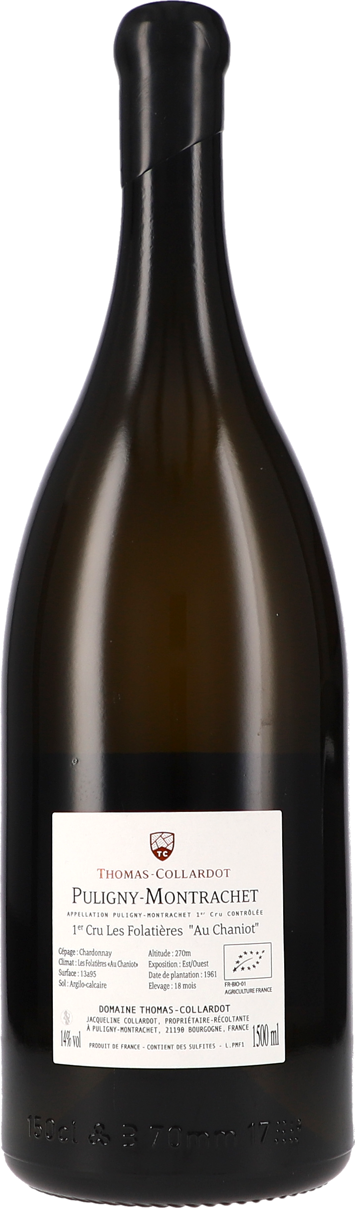 Puligny-Montrachet 1er Cru Les Folatières "Au Chaniot" AOC