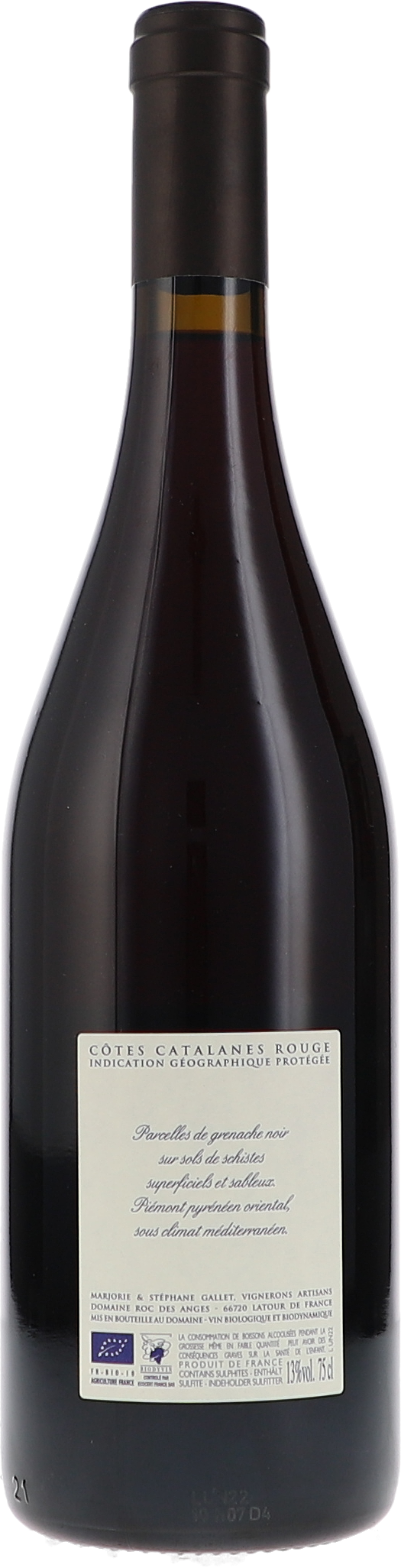 Ùnic, Côtes Catalanes rouge IGP