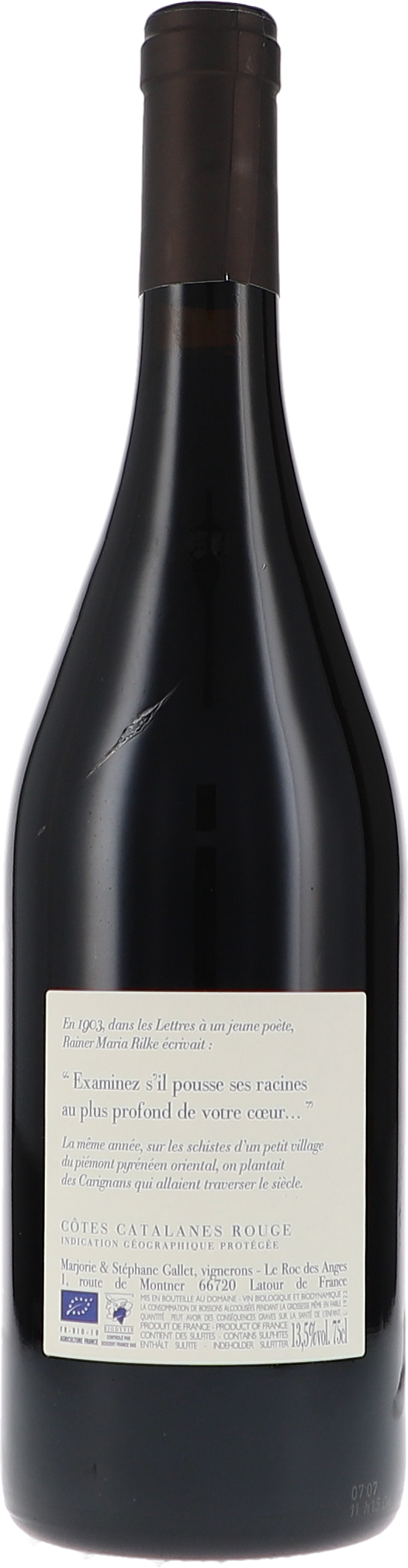 1903 Carignan, Côtes Catalanes rouge IGP