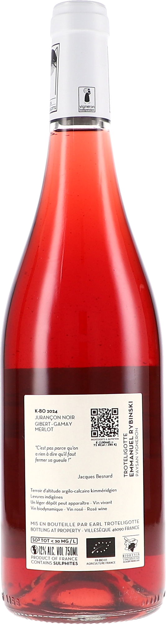 K-bo Rosé VdF