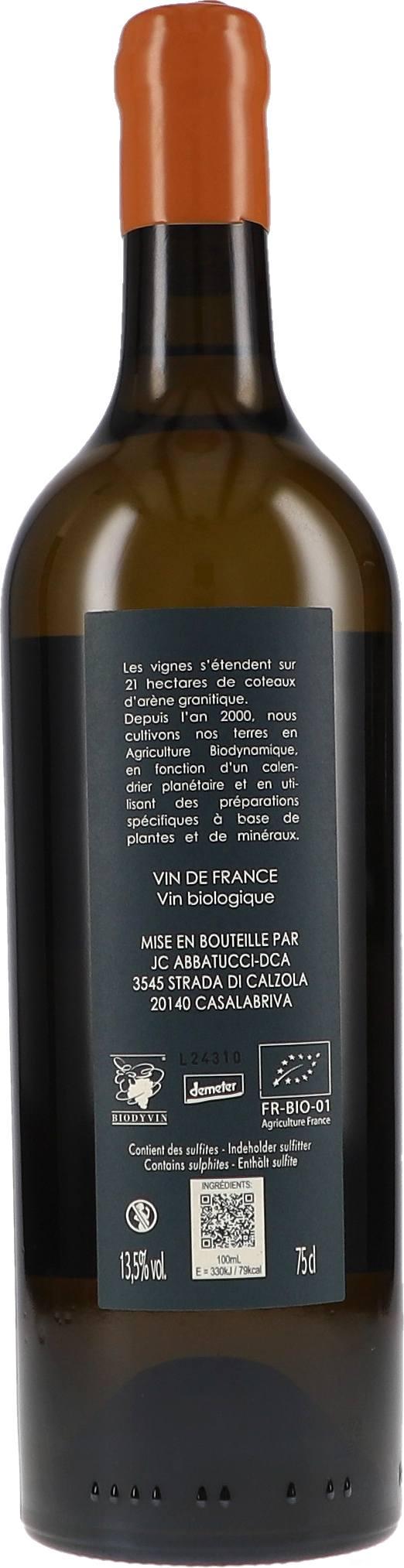 Diplomate d'Empire, Blanc VdF