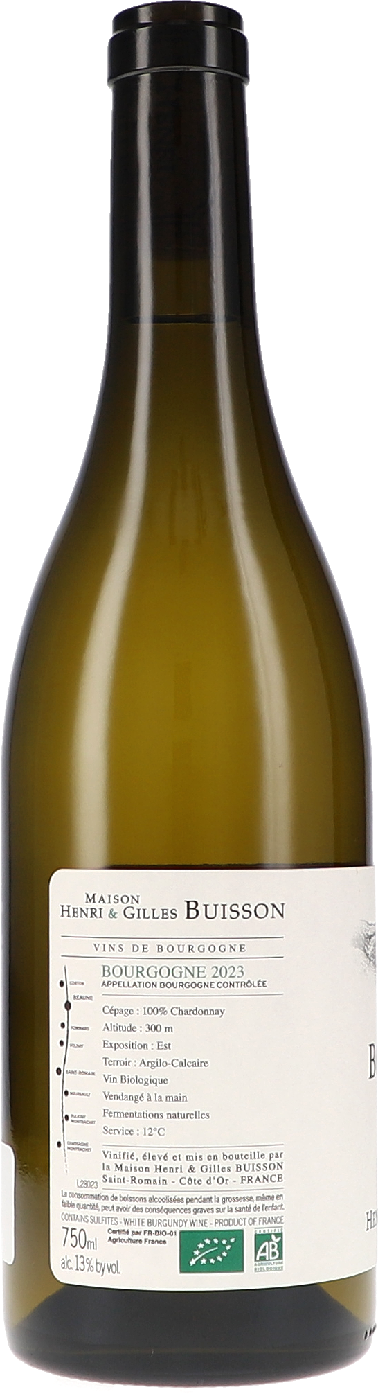 Bourgogne blanc AOC