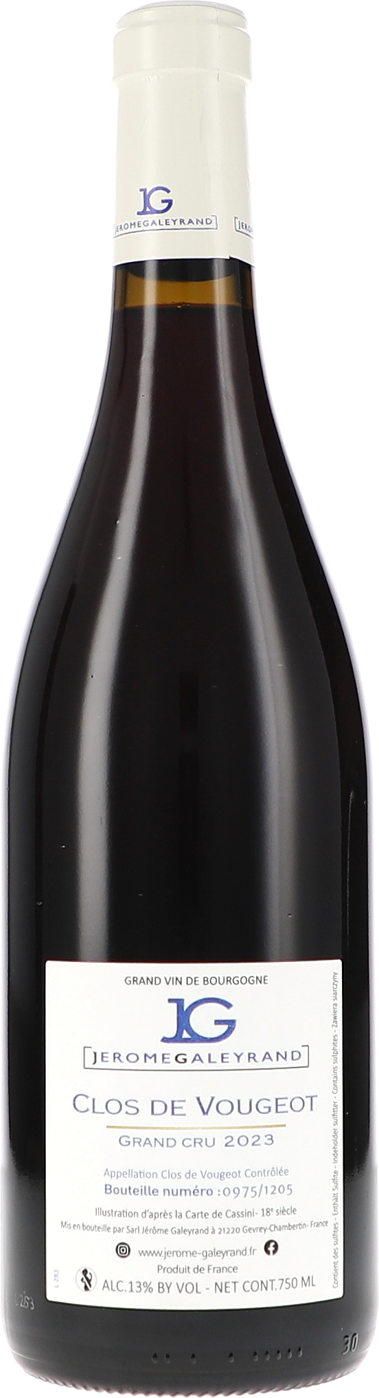 Clos Vougeot Grand Cru AOP