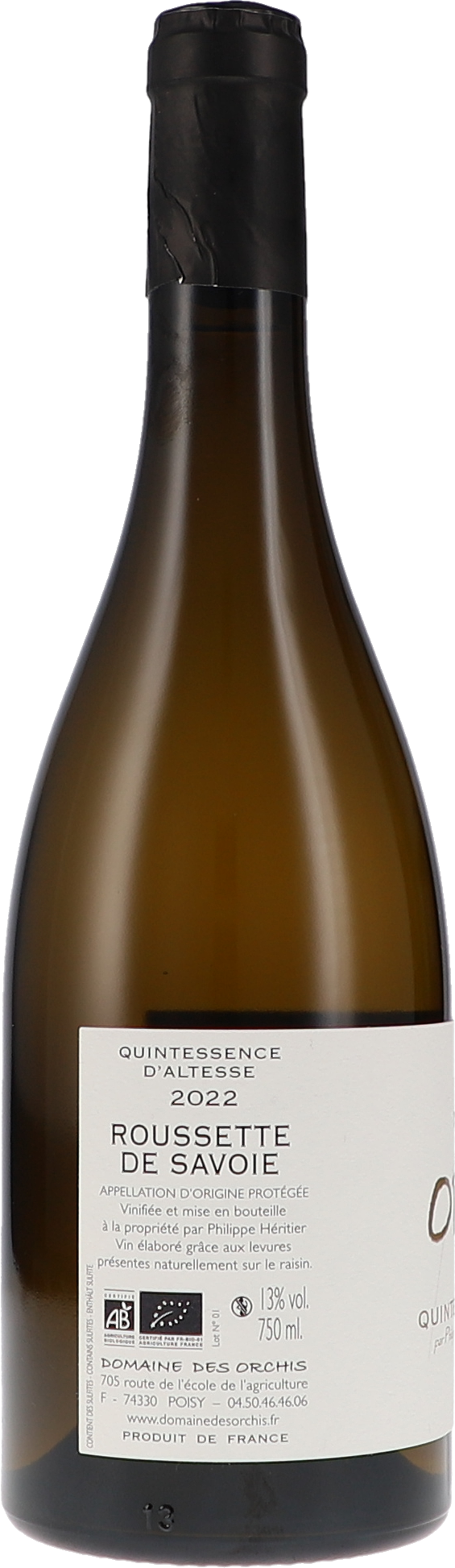 Quintessence d'Altesse AOP Roussette de Savoie