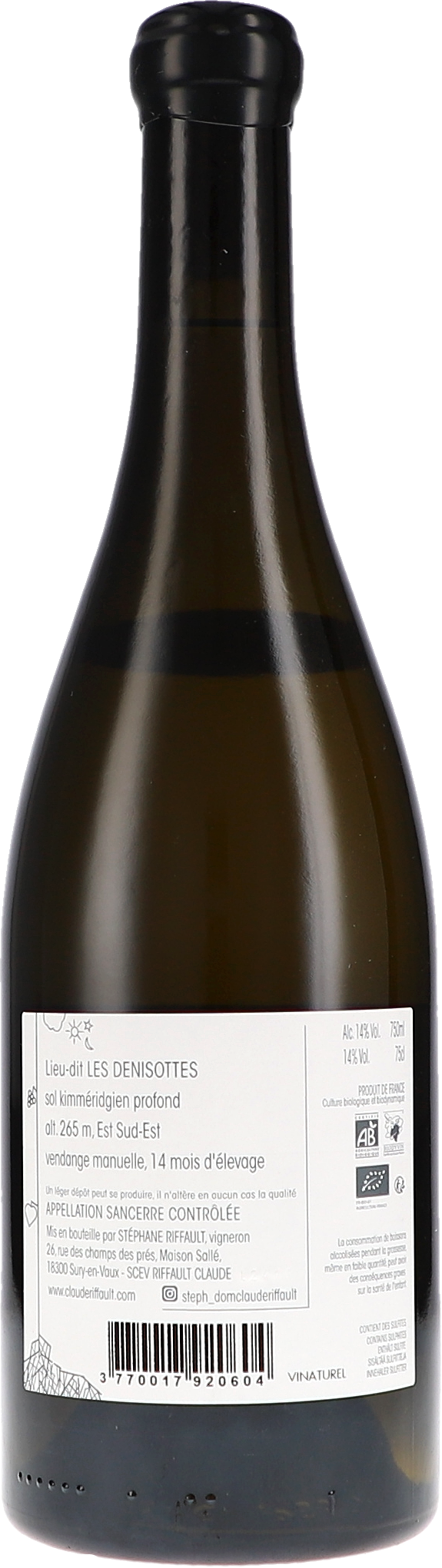 Sancerre blanc "Les Denisottes" AOC