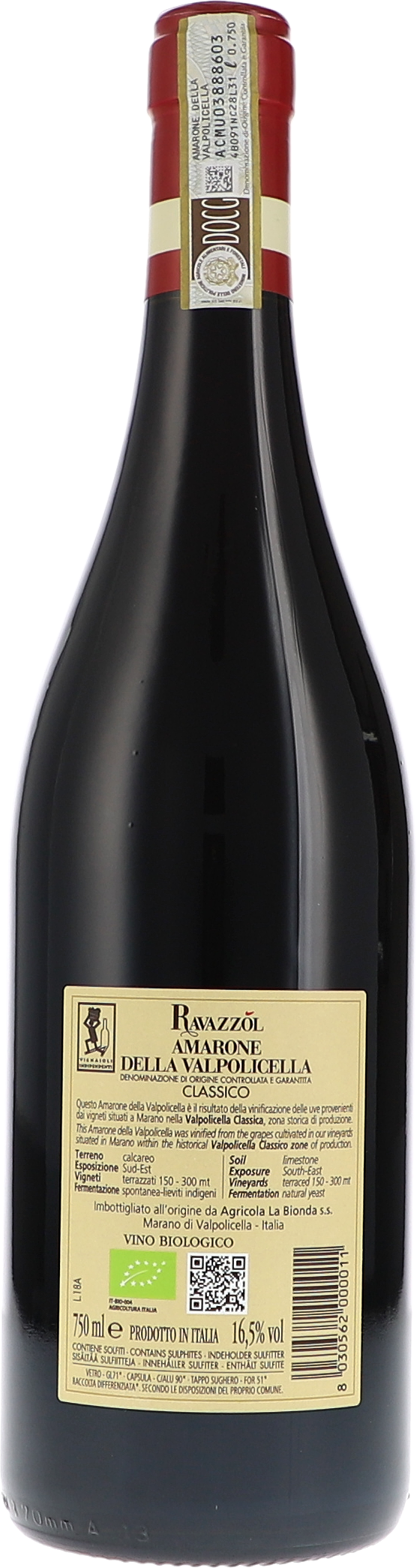 Ravazzol Amarone della Valpolicella Classico DOCG