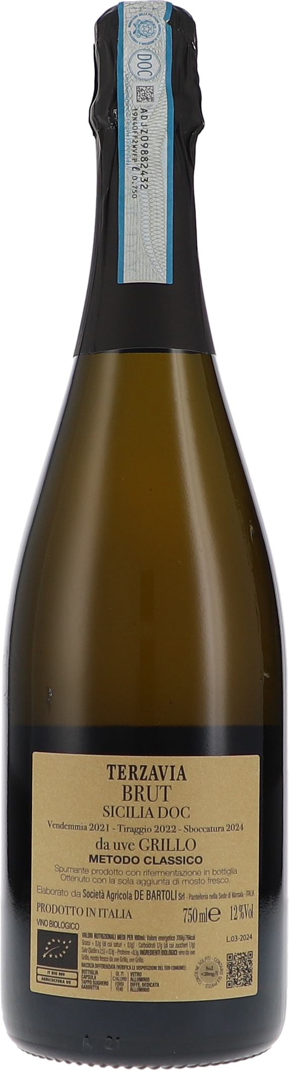 Metodo Classico "Terzavia" Brut DOC