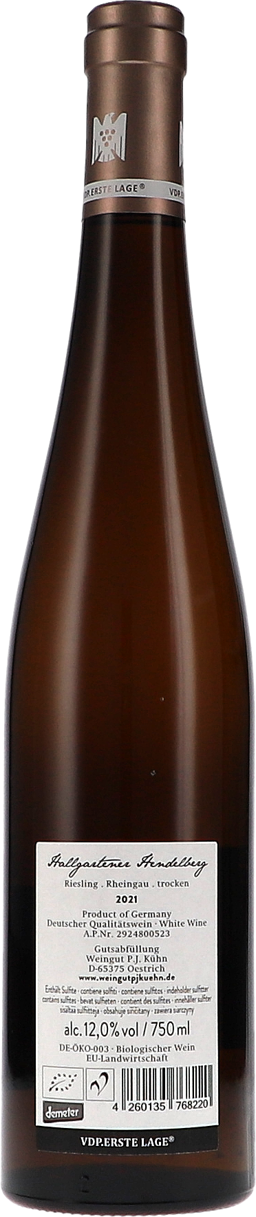 Riesling Hallgartener Hendelberg 1G Erste Lage