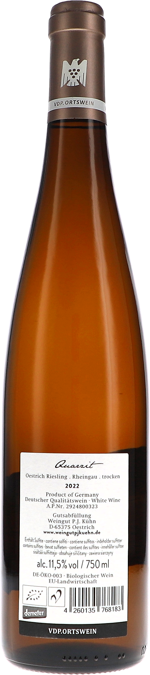 Riesling Oestrich Quarzit