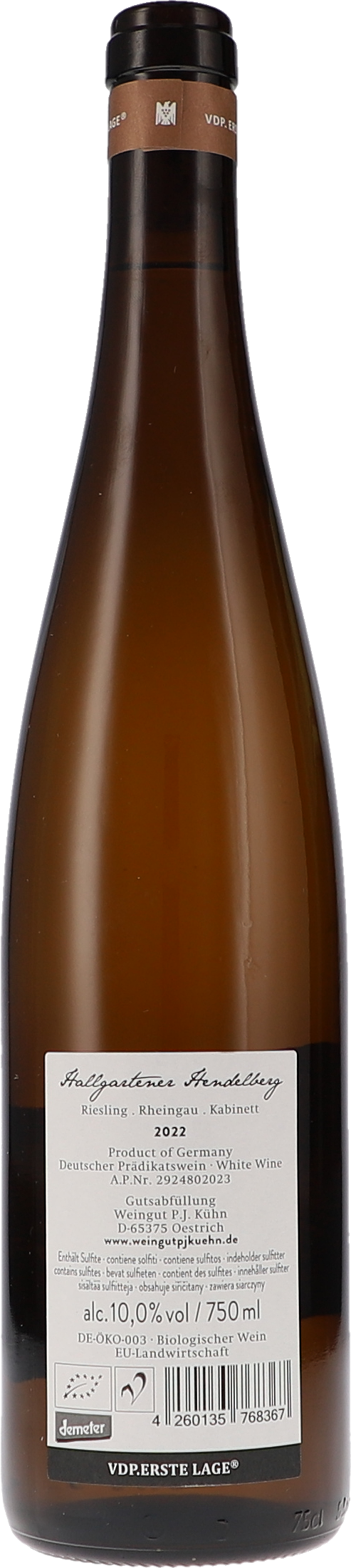 Riesling Hallgarten Hendelberg Kabinett