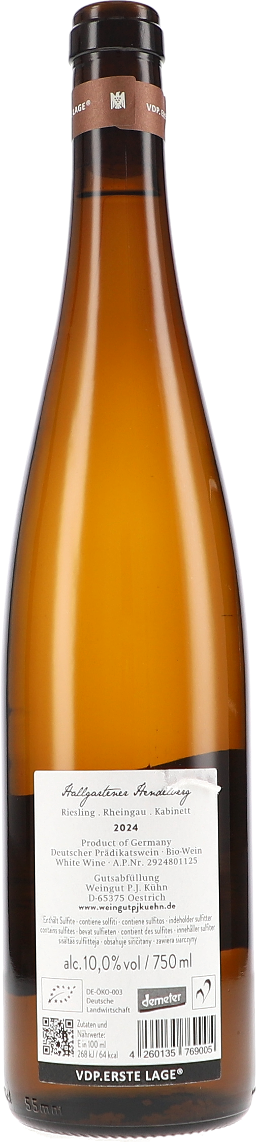 Riesling Hallgarten Hendelberg Kabinett