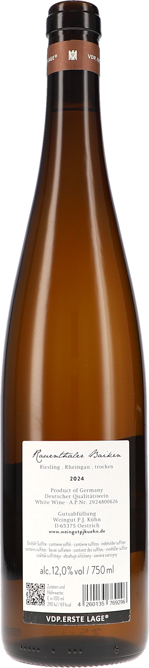 Riesling Rauenthaler Baiken 1G Erste Lage