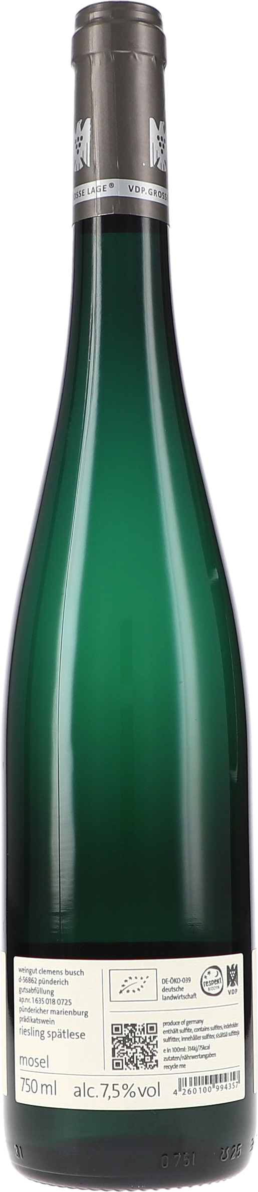 Riesling Marienburg Spätlese VDP Grosse Lage