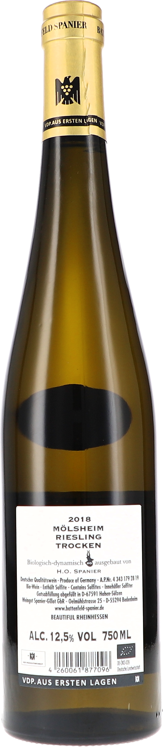 Riesling Mölsheim "Treasure Collection" VDP Erste Lage