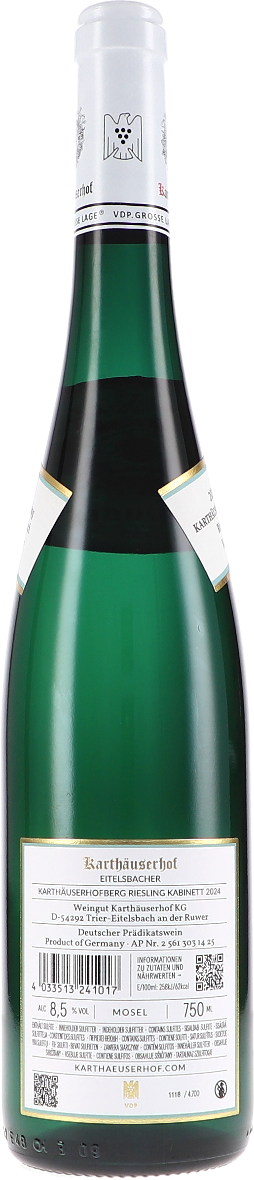 Riesling Karthäuserhofberg Kabinett VDP Grosse Lage