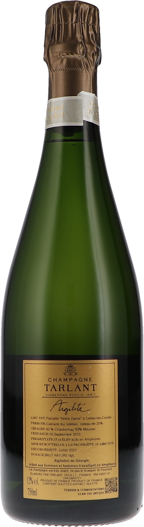 Argilité, Brut Nature