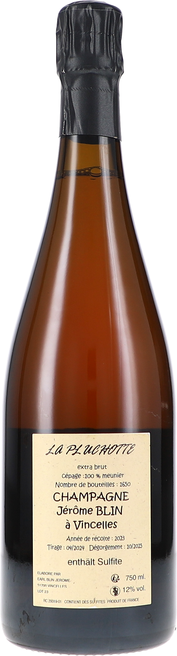 La Pluchotte Rosé, Extra Brut
