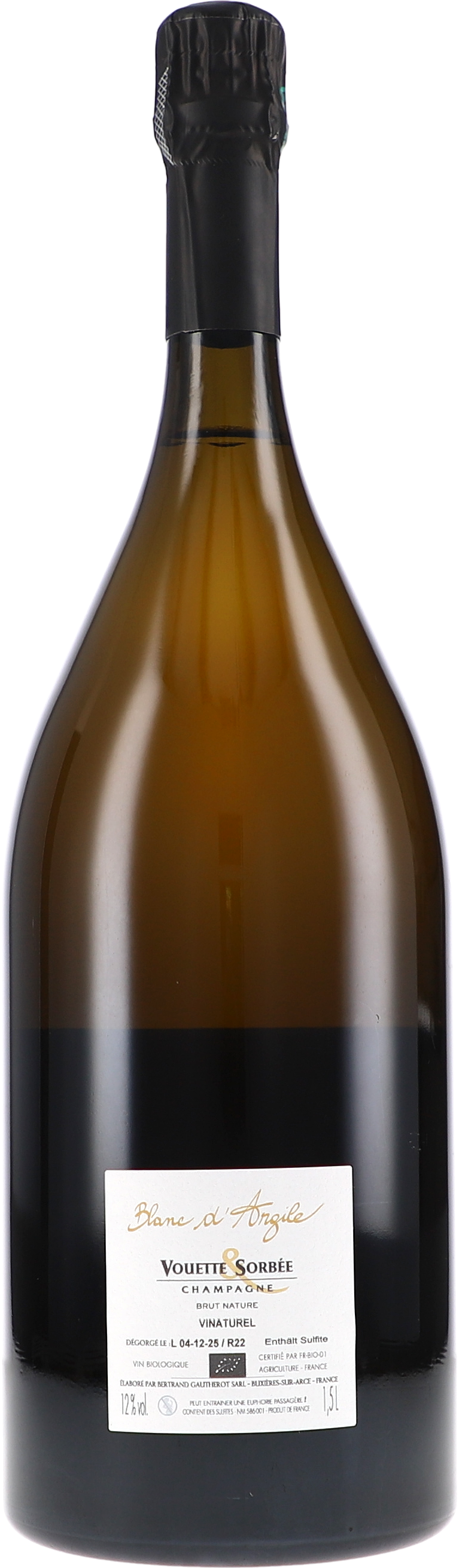 Blanc d'Argile Brut Nature R22