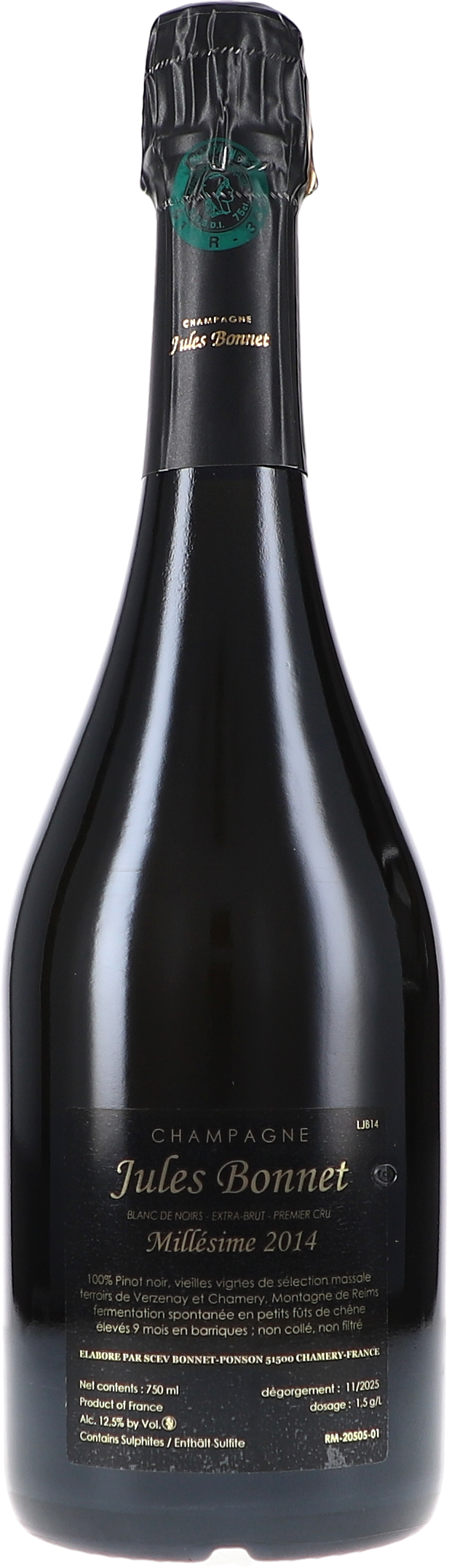Jules Bonnet, Blanc de Noirs Premier Cru Extra Brut