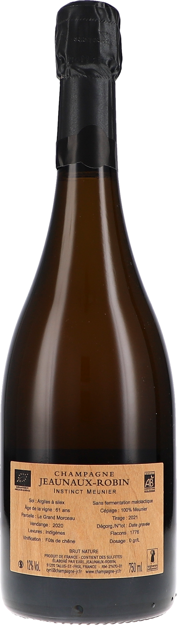 Instinct Meunier Brut Nature