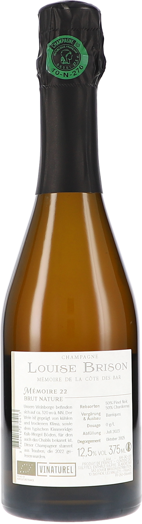 A l’Aube de la Côte des Bar, Brut Nature