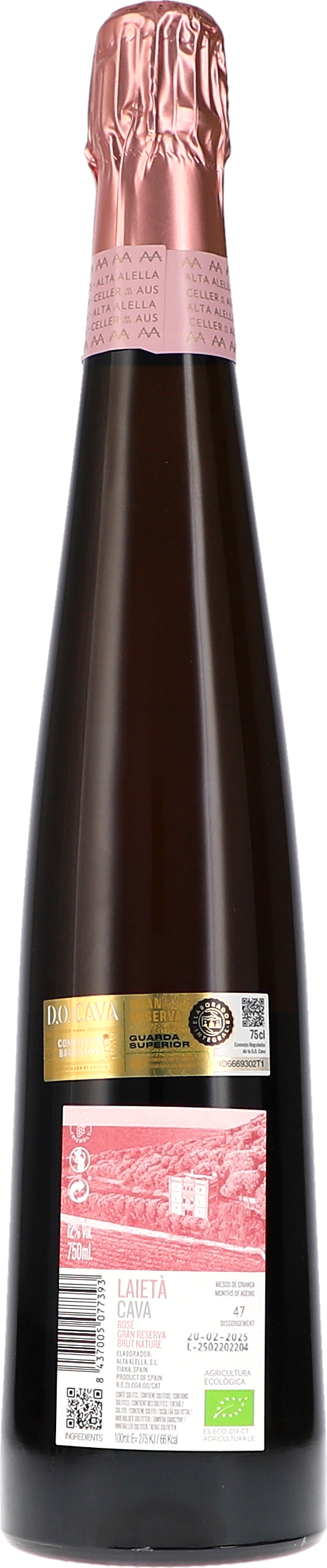 Laietà Rose Gran Reserva Brut Nature