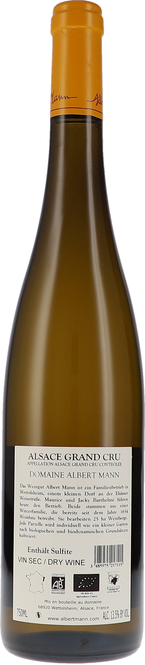 Riesling Schlossberg Grand Cru AC