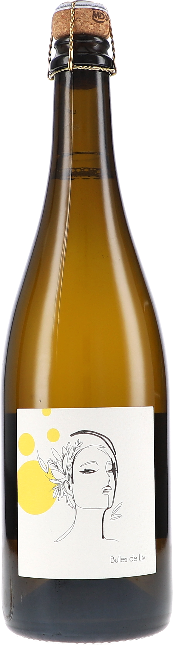 Bulles de Liv, Crémant de Loire Gold, Extra Brut AOP