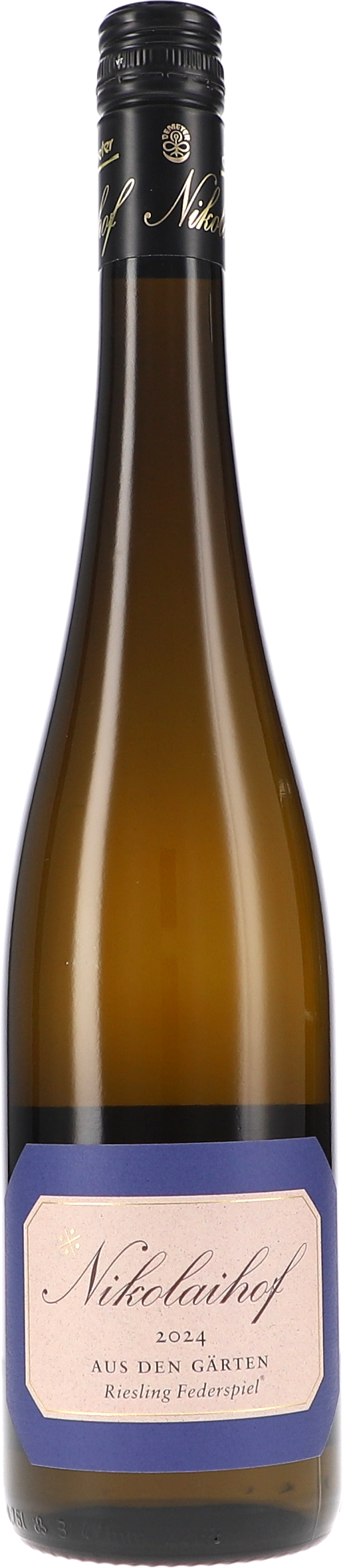 Weißwein, Riesling, Riesling Spätlese, Glasflasche, Kultiviert?