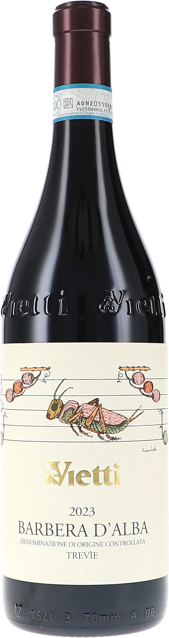 Barbera d'Alba Trevìe DOC Alkohol, Schnaps, Roter Wein, Bier, Flasche