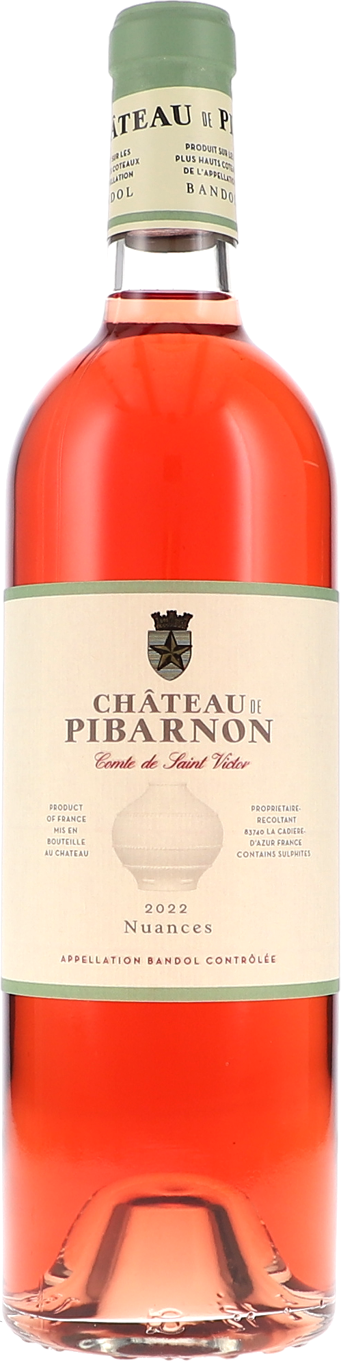 Rosé, Wein, Bandol, Château de Pibarnon, Nuances 2022