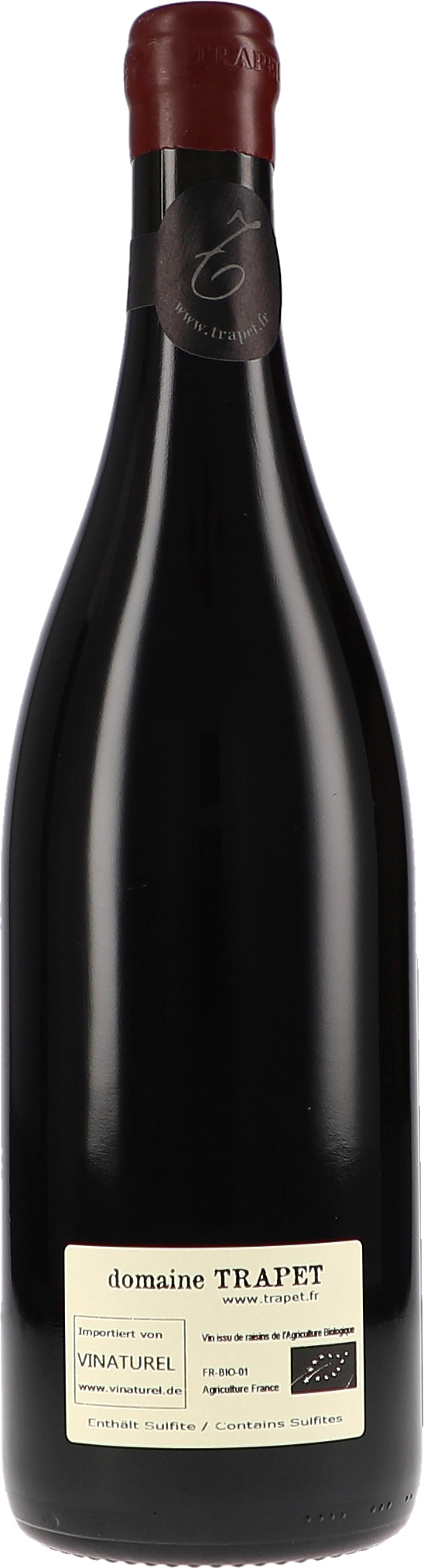 Wein, Rotwein, Burgunderausprägung, Flasche, Etikett