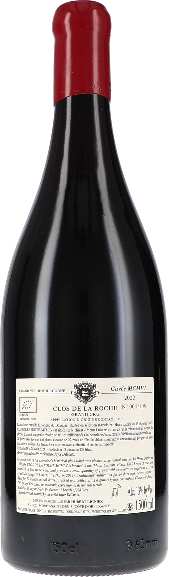 Wein, Rotwein, Flasche, Burgund, Grand Cru